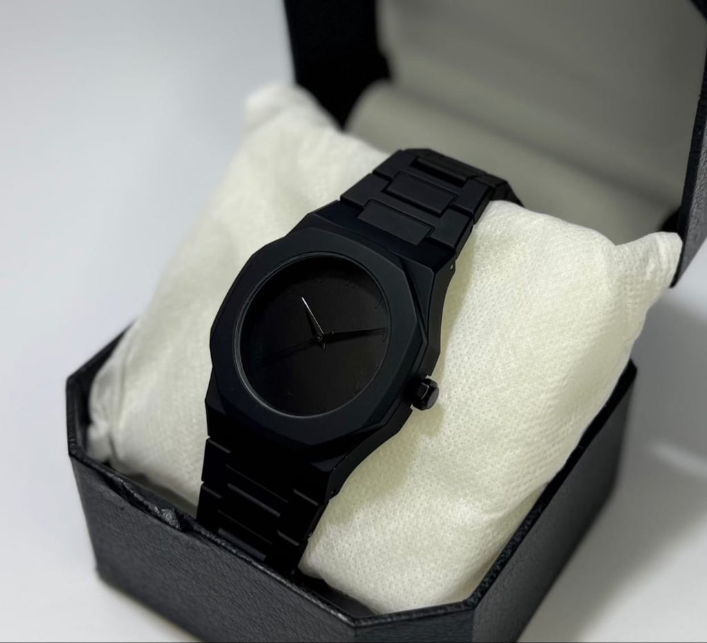 Black Arabic Aura Watch