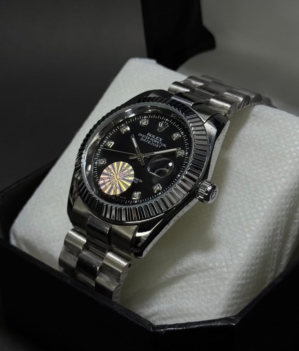 Rolex Oyster Black Date Watch