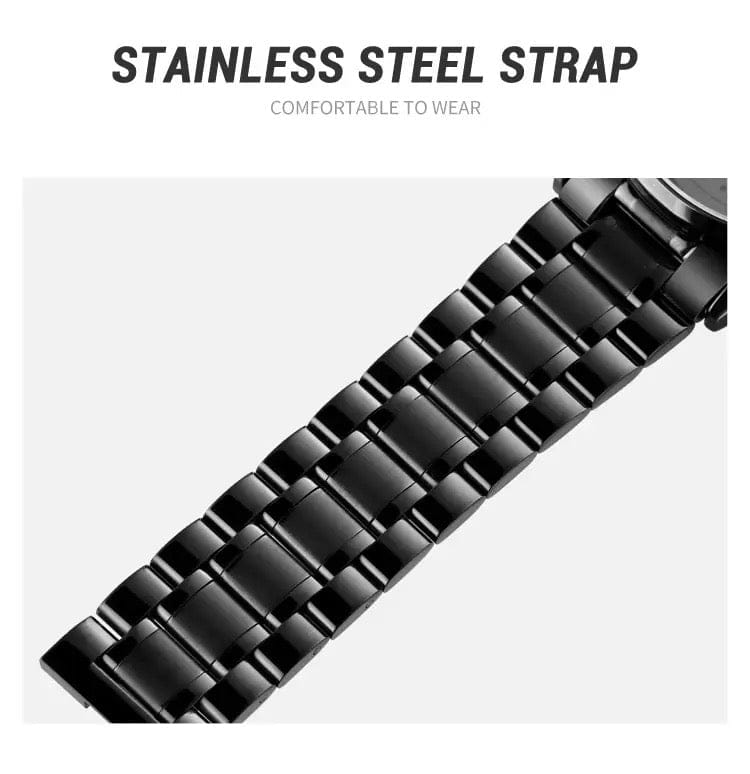 Black Rim Watch With Gripper