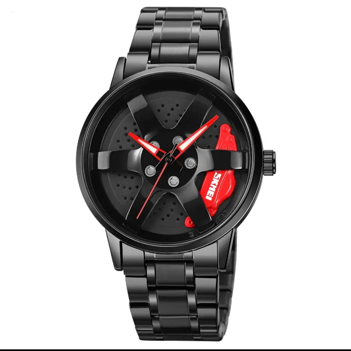 Black Rim Watch With Gripper