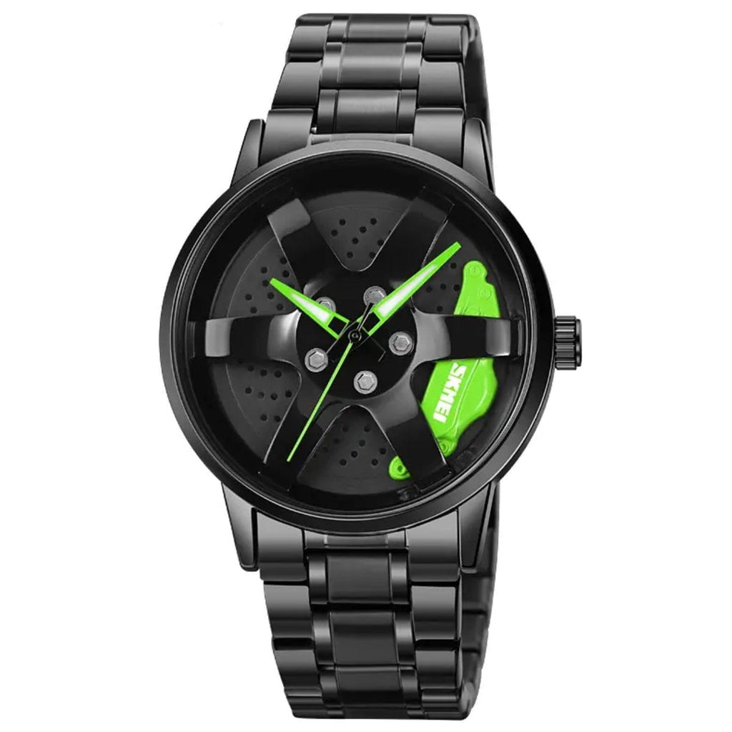 Black Rim Watch With Gripper